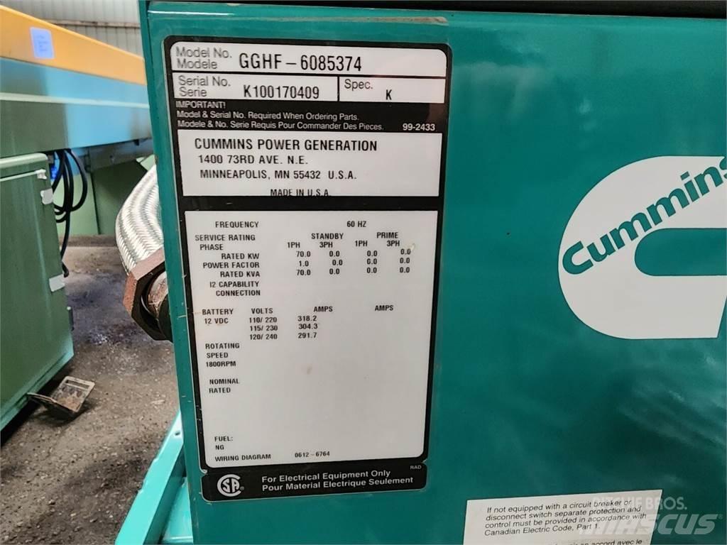 Cummins GGHF-6085374 Diesel generatoren