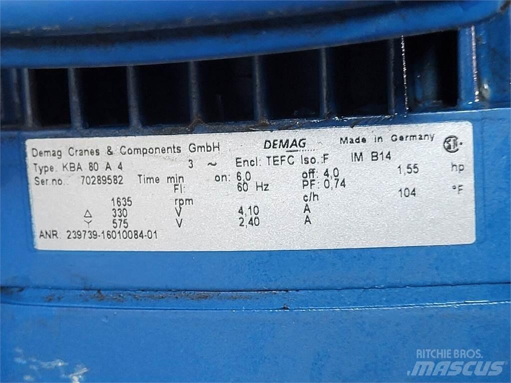 Demag KBA80A4 Industriële motoren