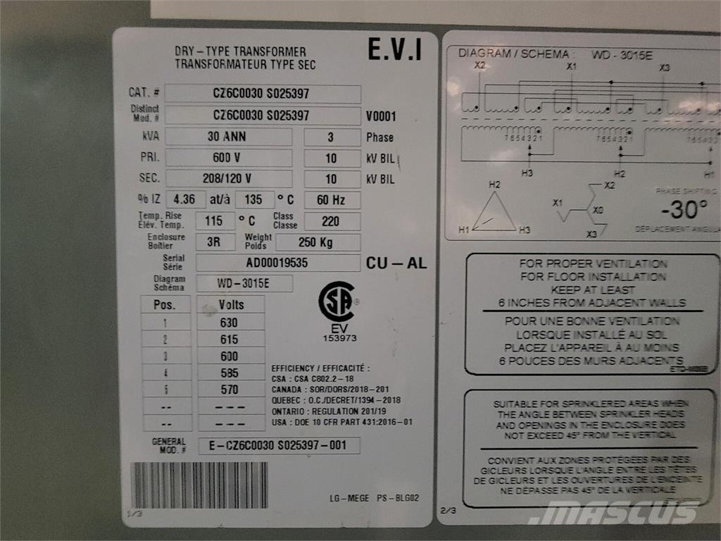 Evi CZ6C0030 S025397 Bouw - Overige