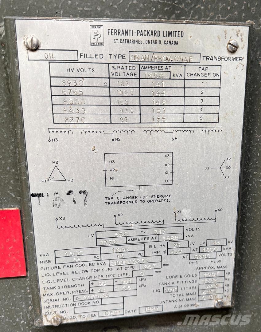  FERRANTI-PACKARD Bouw - Overige