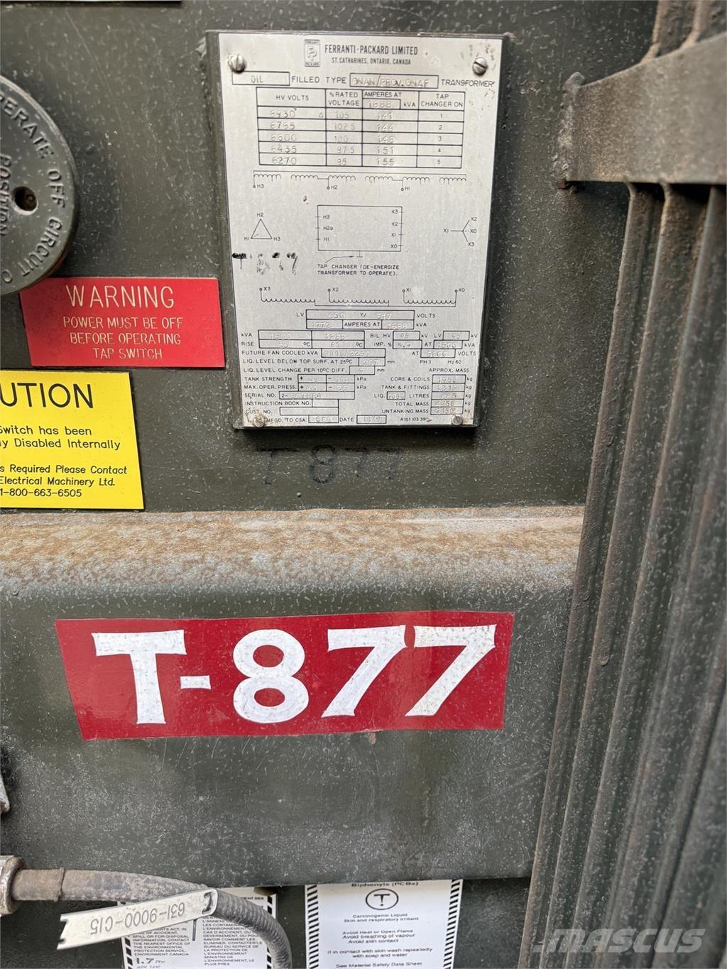  FERRANTI-PACKARD Bouw - Overige