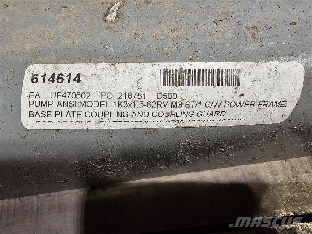  FLOWSERVE MK3 STD Waterpompen