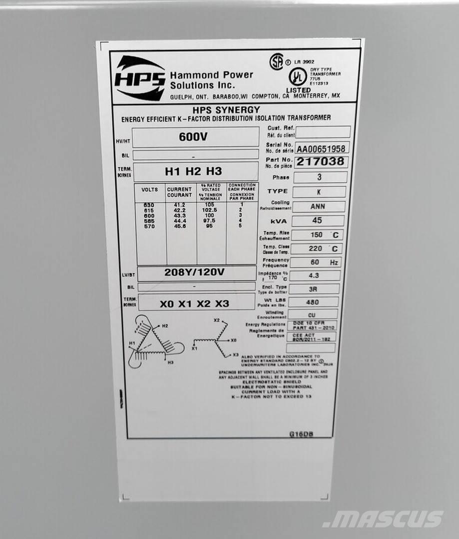  HAMMOND 217038 Bouw - Overige