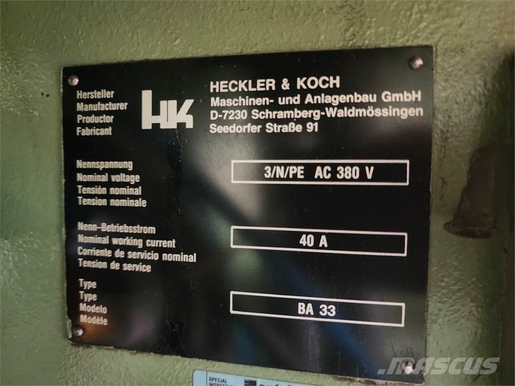  HECKLER & KOCH BA 33 Bouw - Overige