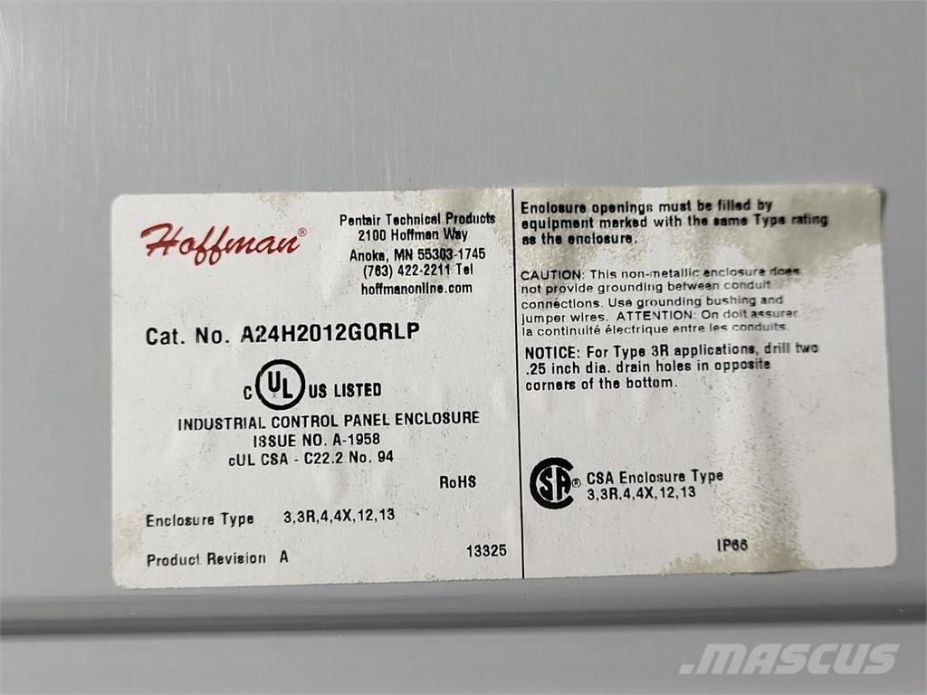 Hoffman A24H2012GQRLP Bouw - Overige