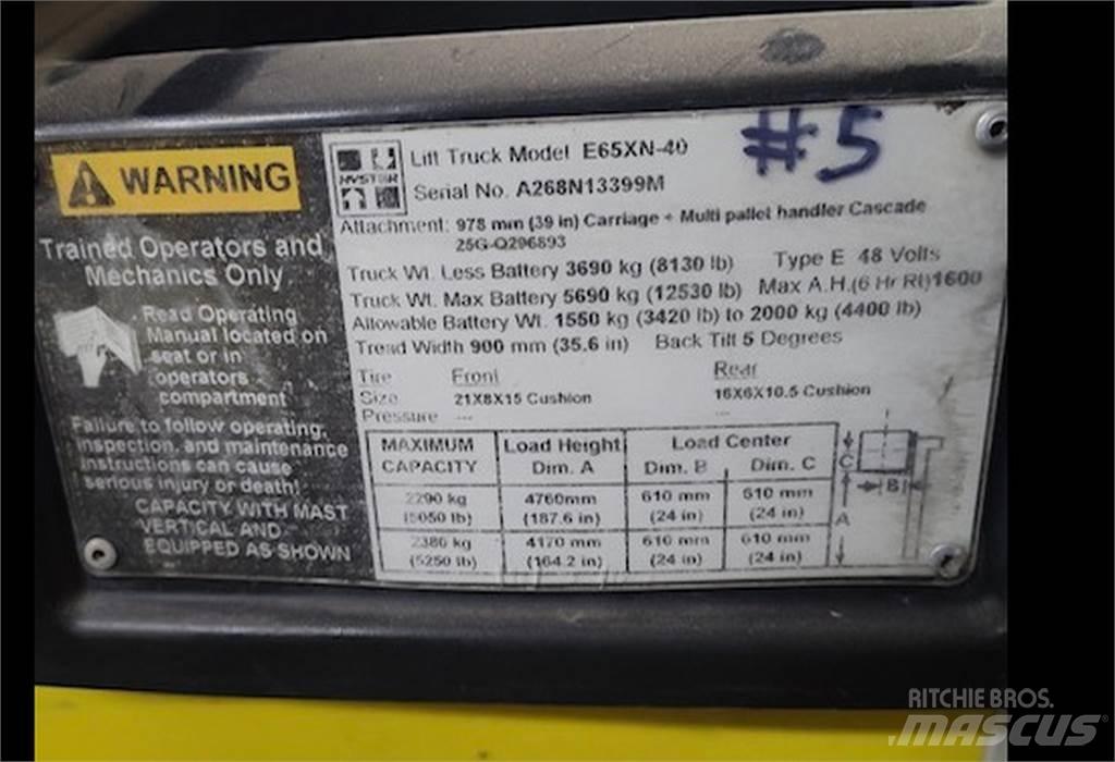 Hyster E65XN-40 Bouw - Overige