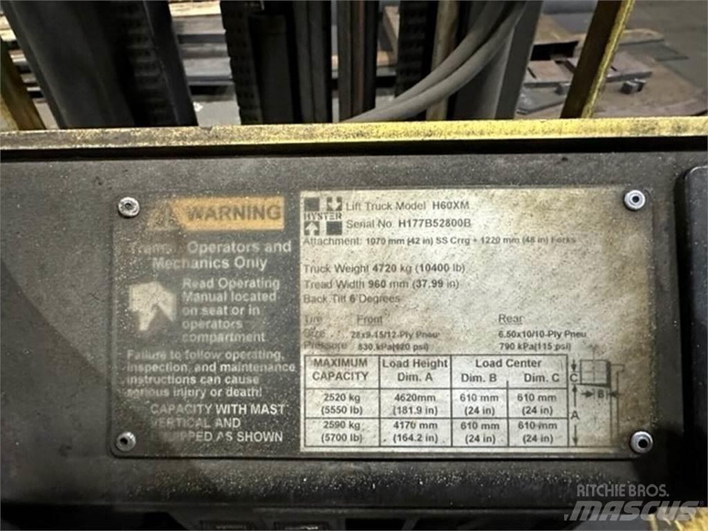 Hyster H60XM Bouw - Overige