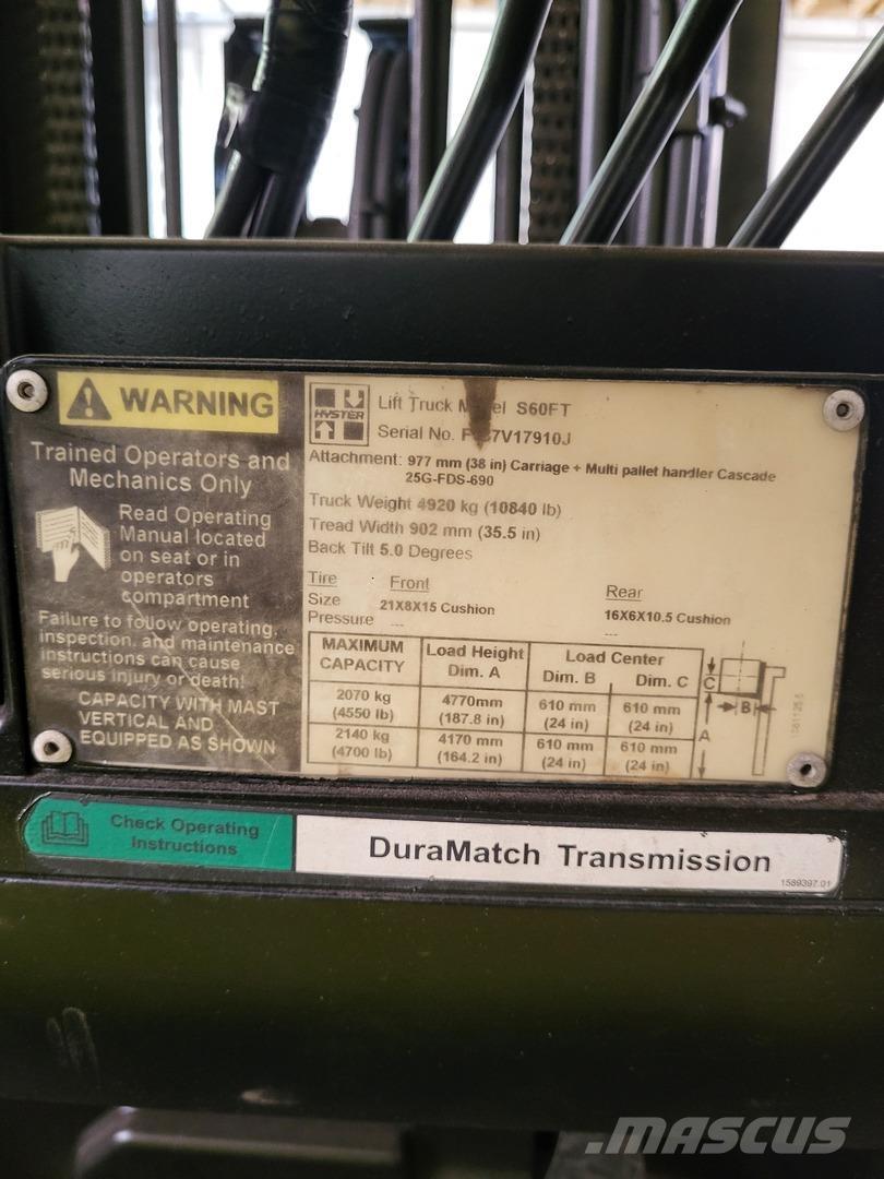 Hyster S60FT Bouw - Overige