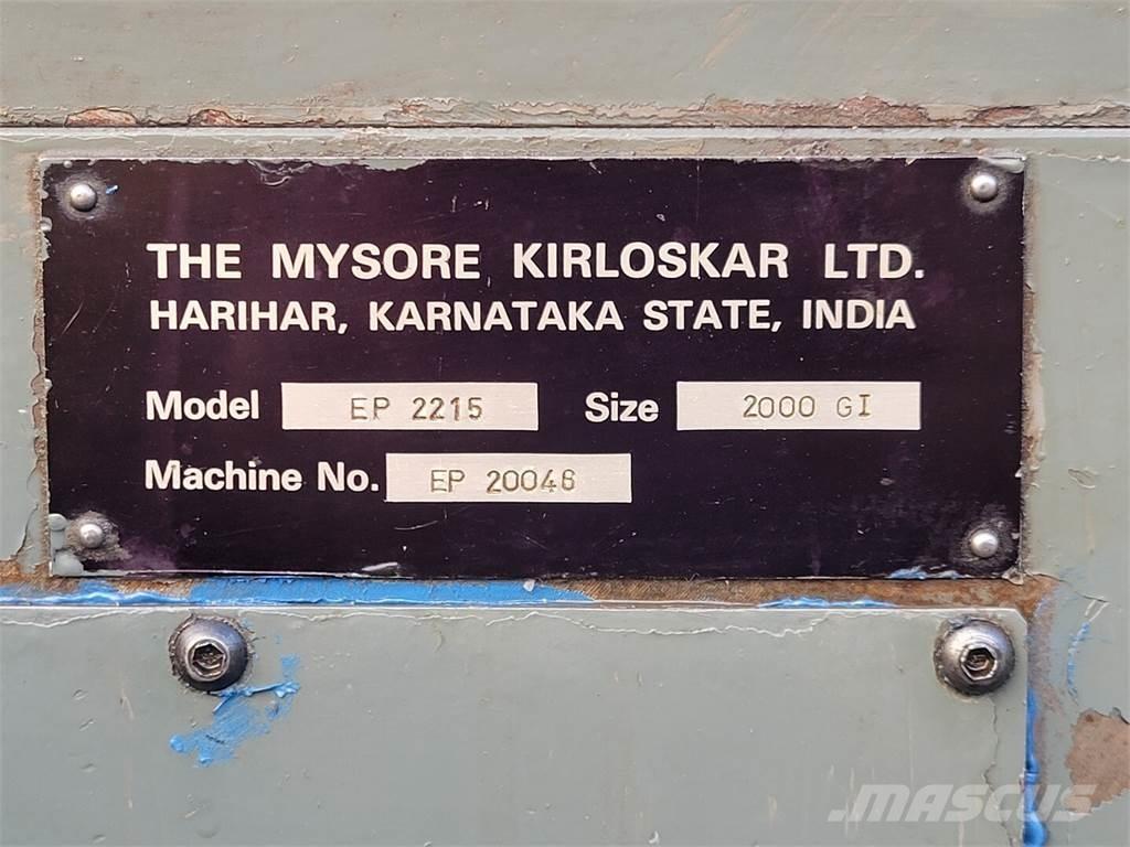  KIRLOSKAR EP-2215 Bouw - Overige
