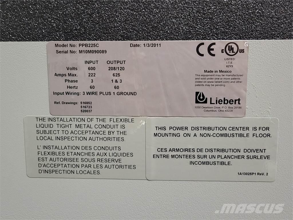  LIEBERT PPB225C Bouw - Overige