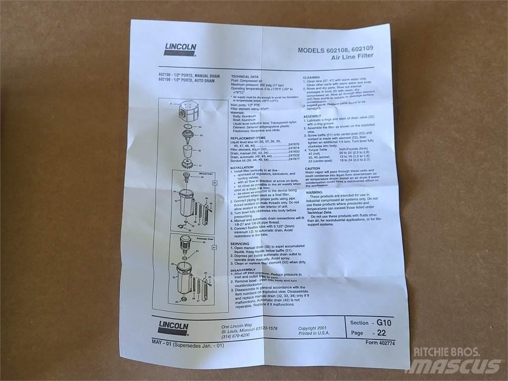 Lincoln 602108 Bouw - Overige