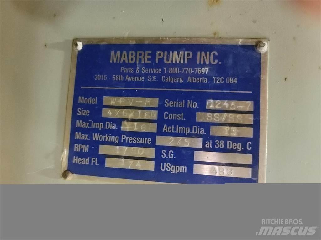  MABRE PUMP WPV-R Waterpompen