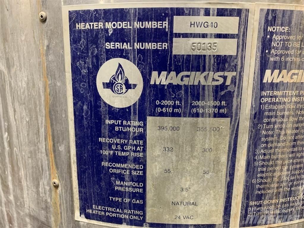  MAGIKIST HWG40 Verhittings en ontdooi apparatuur