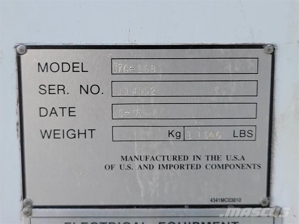  MAZAK VTC-16B Bouw - Overige