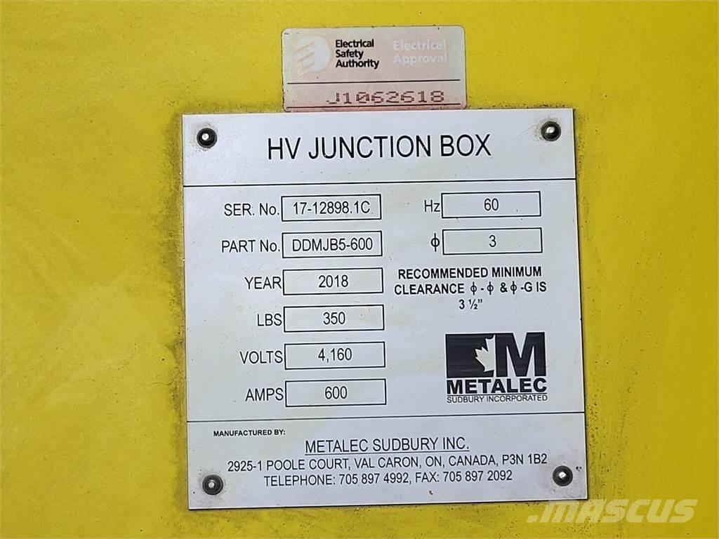 METALEC DDMJB5-600 Bouw - Overige