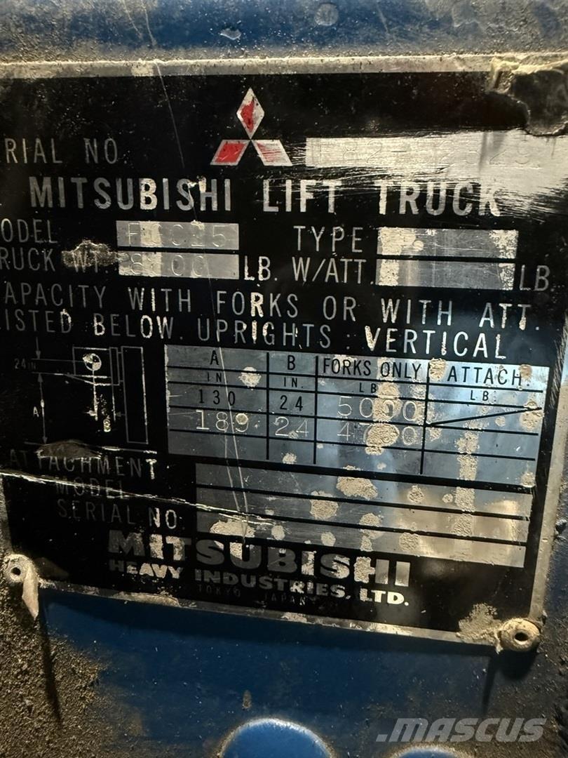 Mitsubishi FGC25 Bouw - Overige