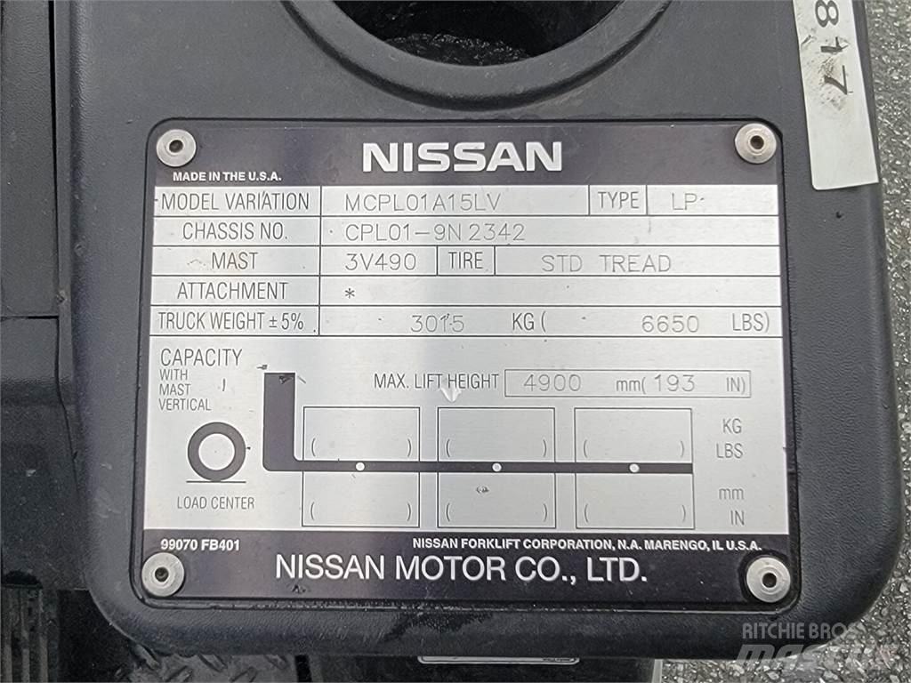 Nissan MCPL01A15LV Bouw - Overige