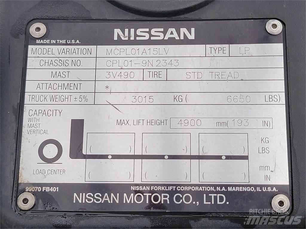 Nissan MCPL01A15LV Bouw - Overige