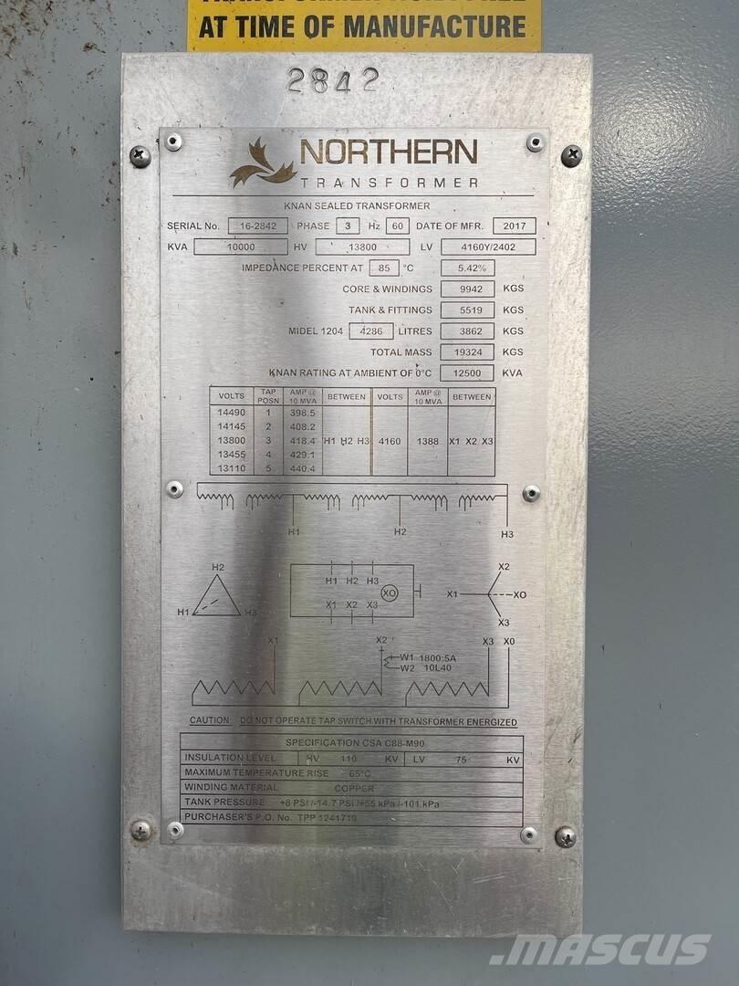  NORTHERN TRANSFORMER Bouw - Overige