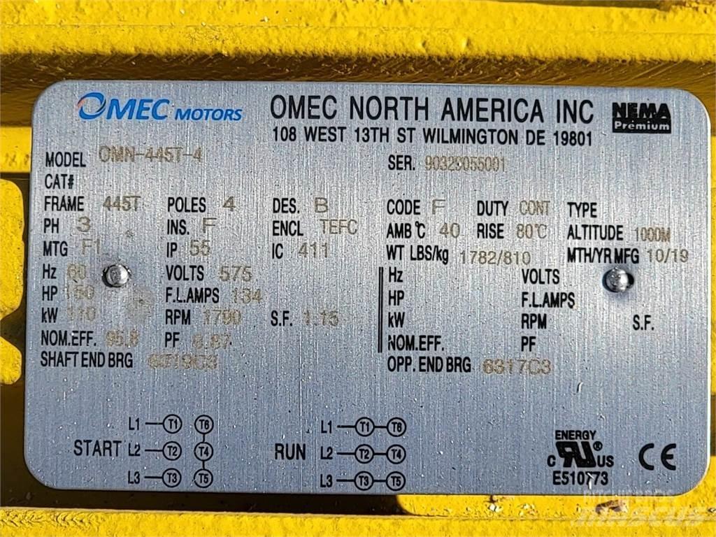  OMEC OMN-445T-4 Industriële motoren