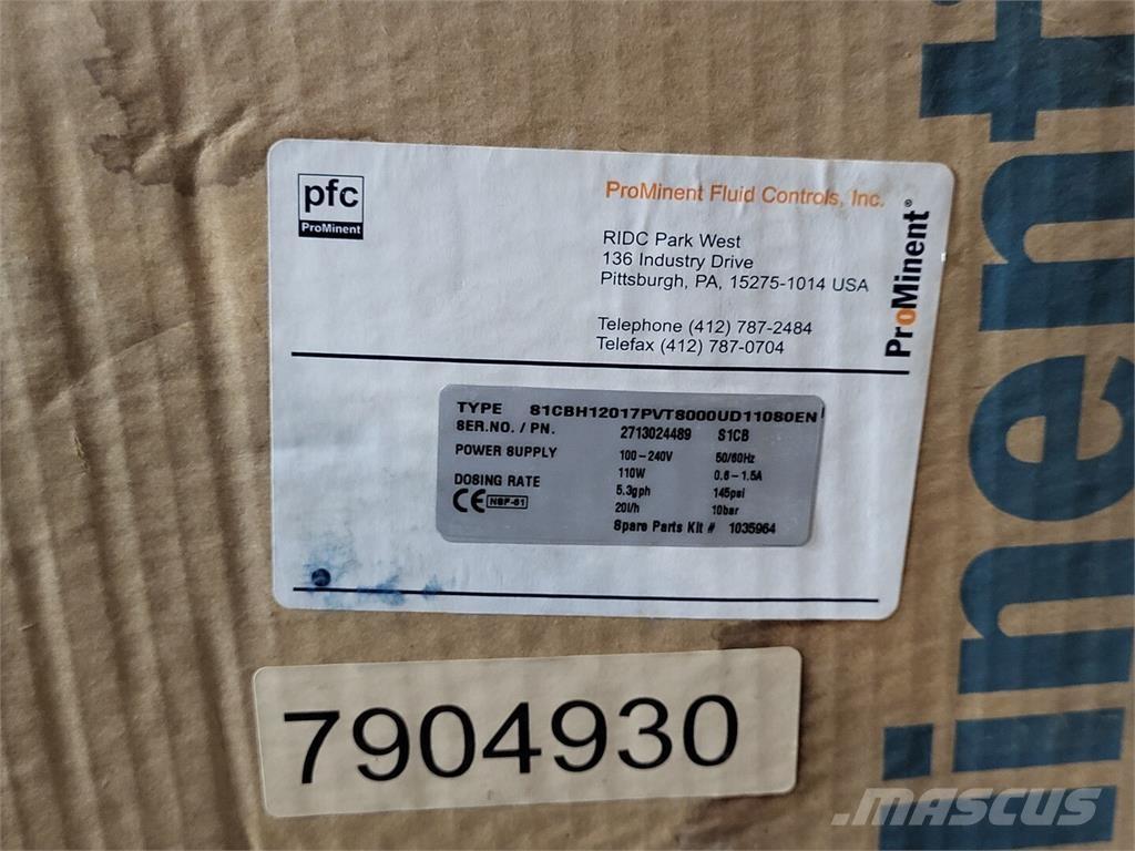  PROMINENT S1CB Waterpompen