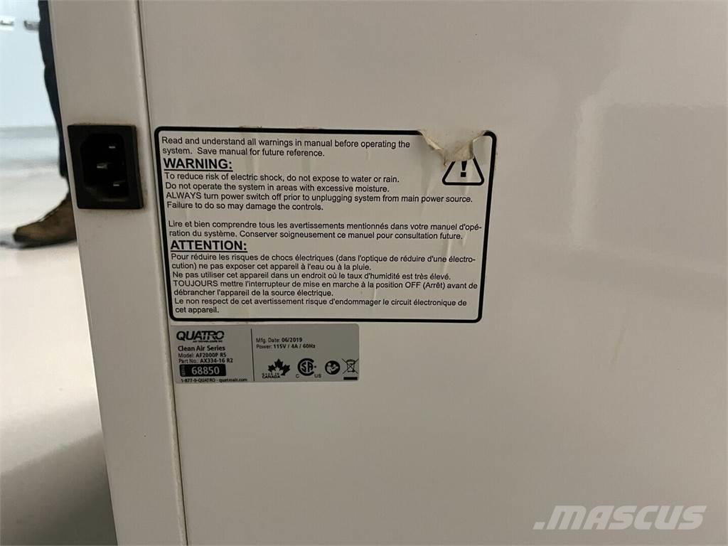  QUATRO AF2000P R5 Bouw - Overige