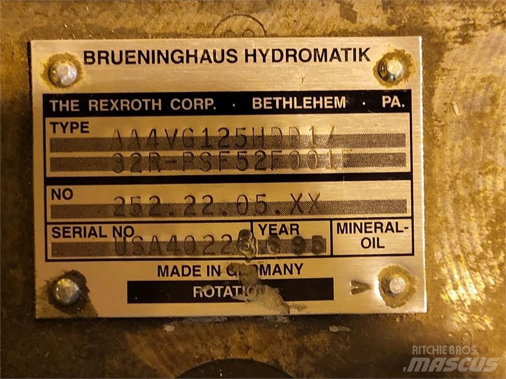Rexroth A4VG125HDD1 Waterpompen