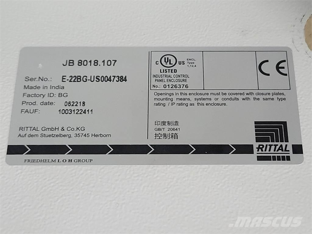  RITTAL JB8018.107 Bouw - Overige