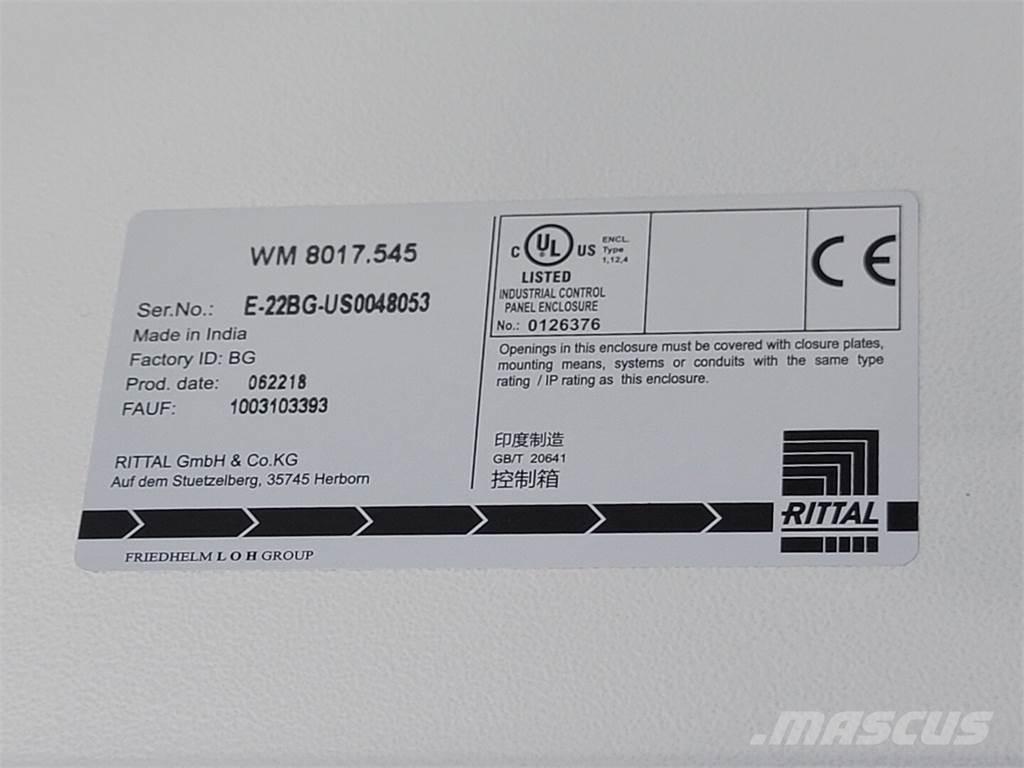  RITTAL WM 8017.545 Bouw - Overige