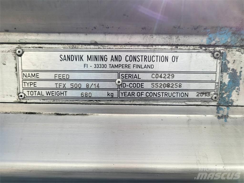 Sandvik  Overig mijnbouwmaterieel