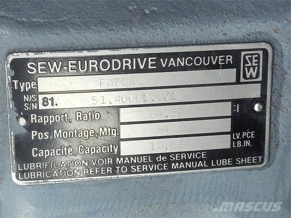  SEW-EURODRIVE FA70A Bouw - Overige