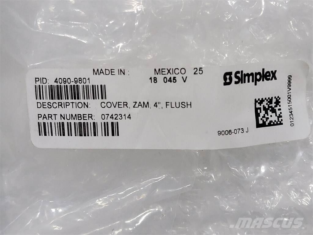  SIMPLEX 4090-9801 Bouw - Overige