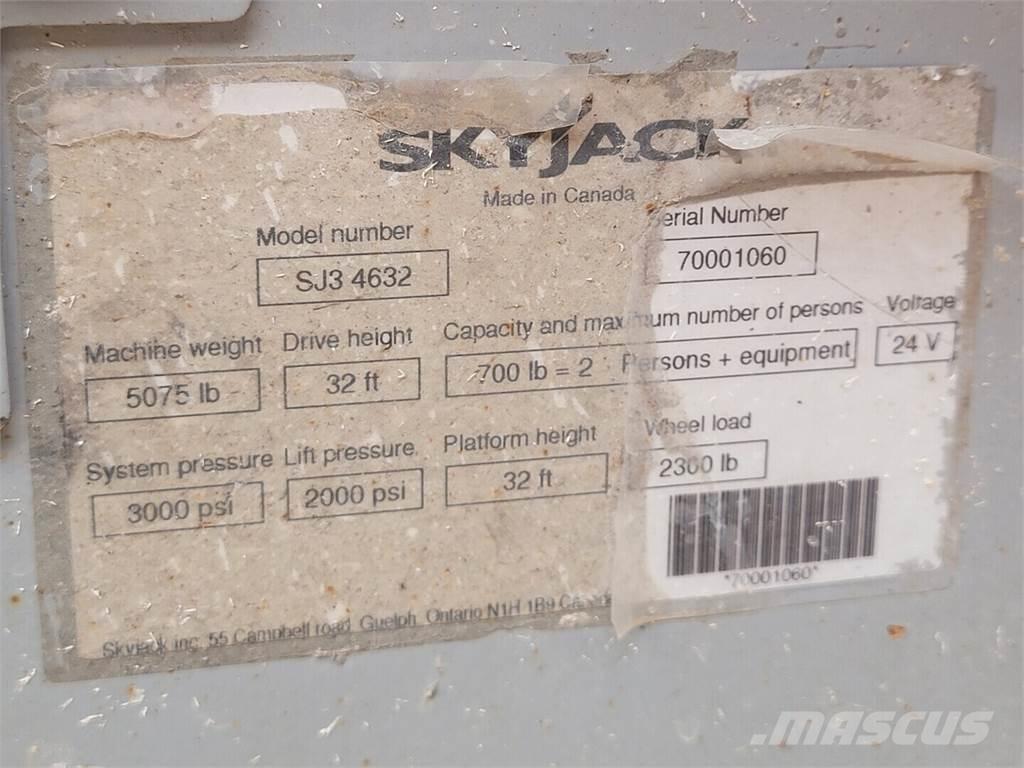 SkyJack SJ3 4632 Schaarhoogwerkers