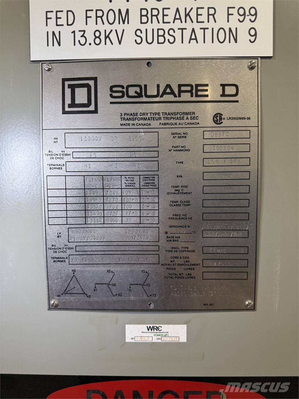  SQUARE D 150204 Bouw - Overige
