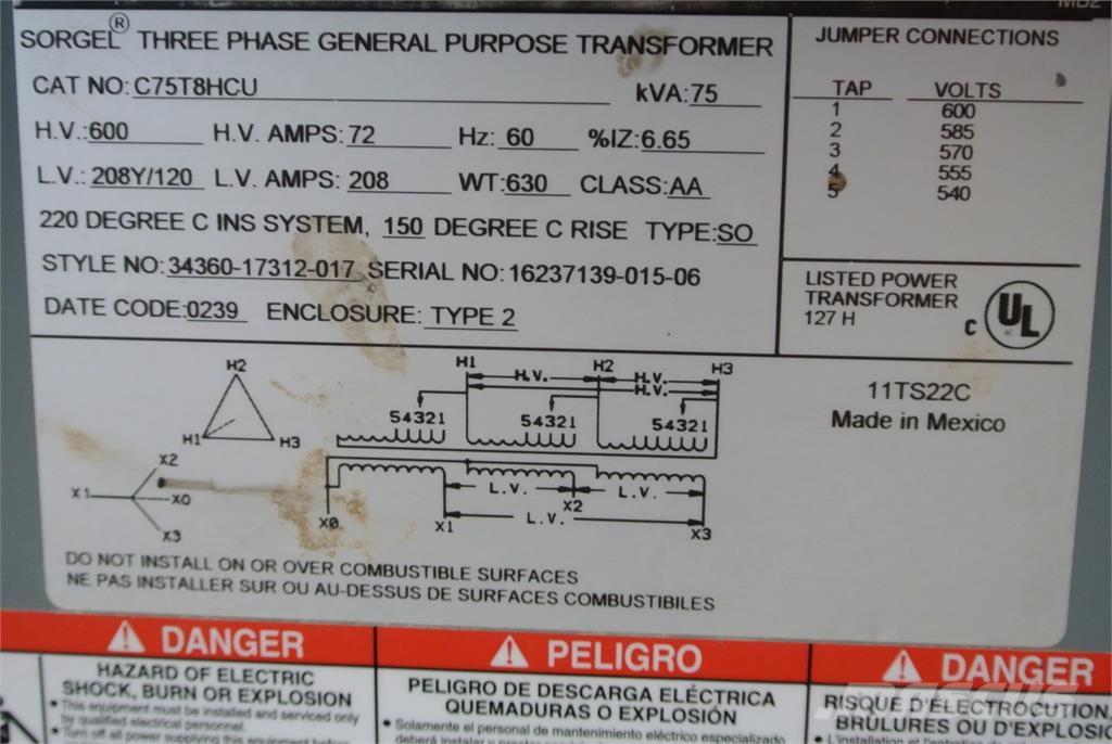  SQUARE D C75T8HCU Bouw - Overige