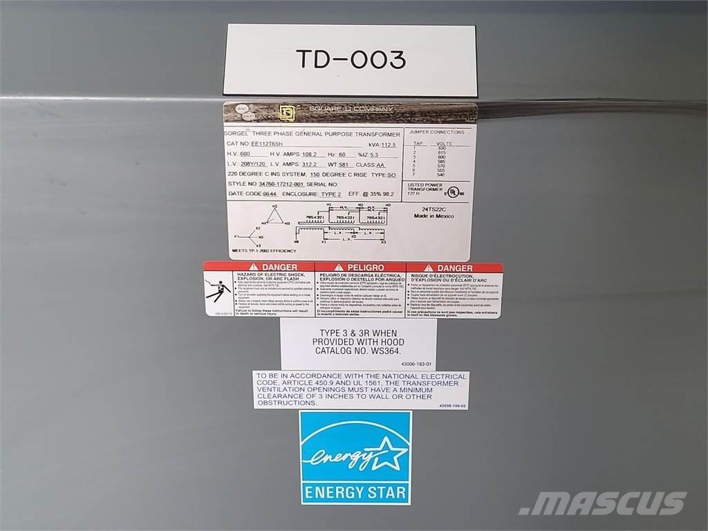  SQUARE D EE112T65H Bouw - Overige