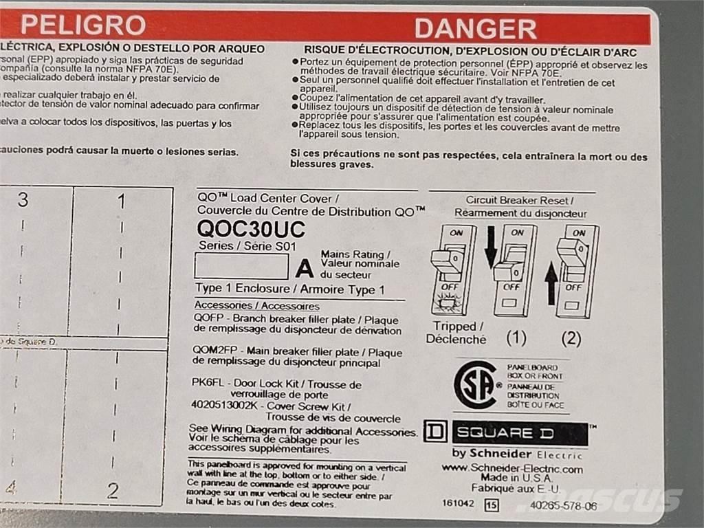  SQUARE D QOC30UC Bouw - Overige
