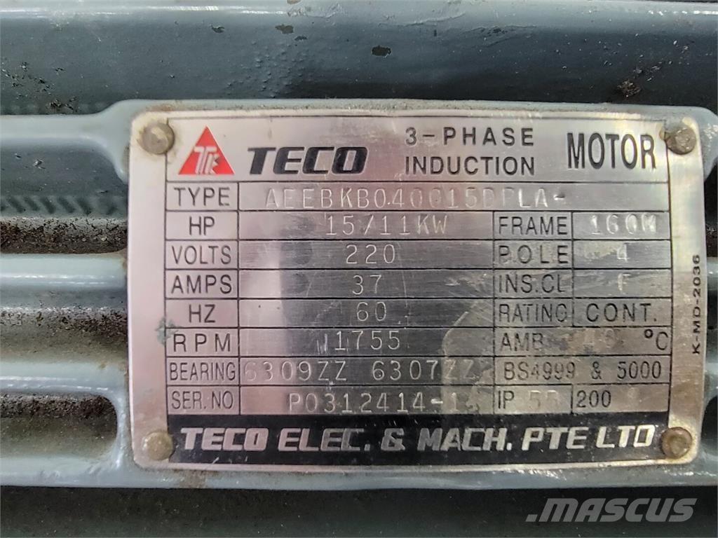  TECO Industriële motoren