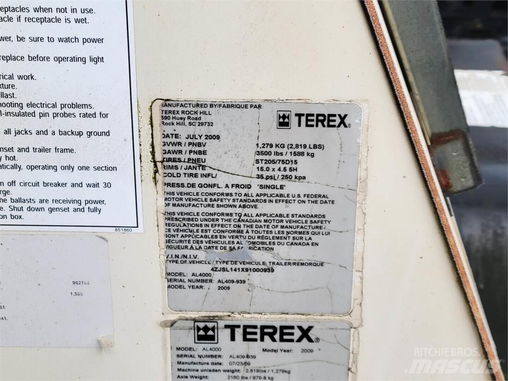 Terex AL4000 Overige componenten