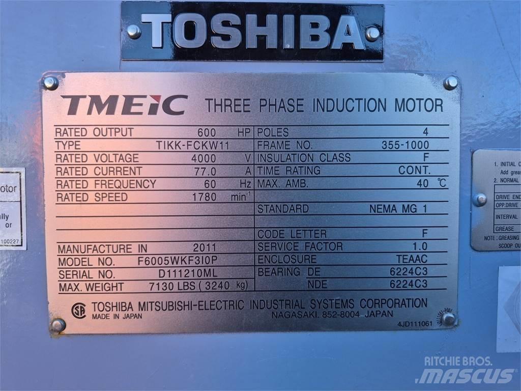  TOSHIBA F6005WKF3I0P Industriële motoren