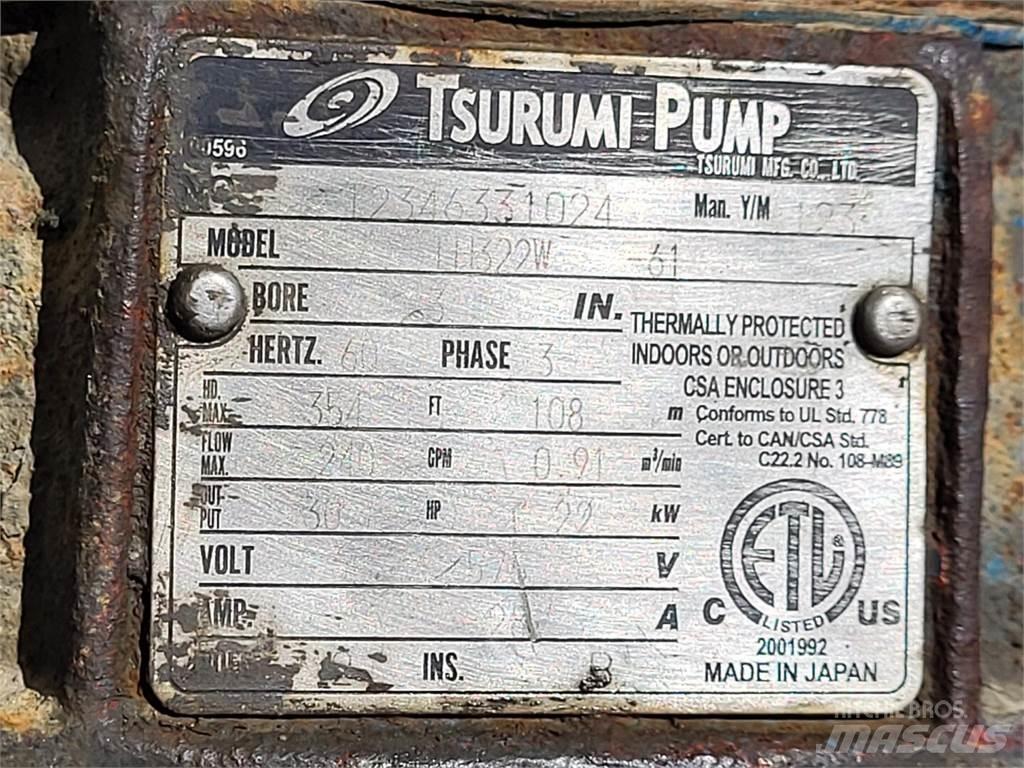 Tsurumi LH322W Waterpompen