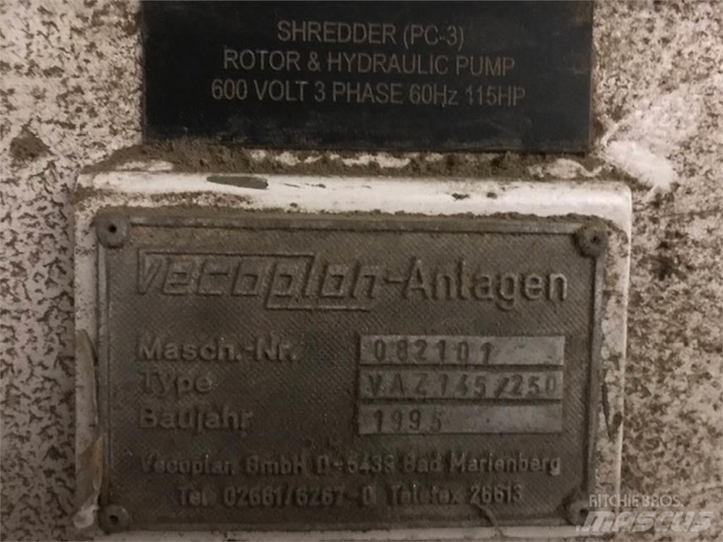 Vecoplan VAZ 145/250 Bouw - Overige