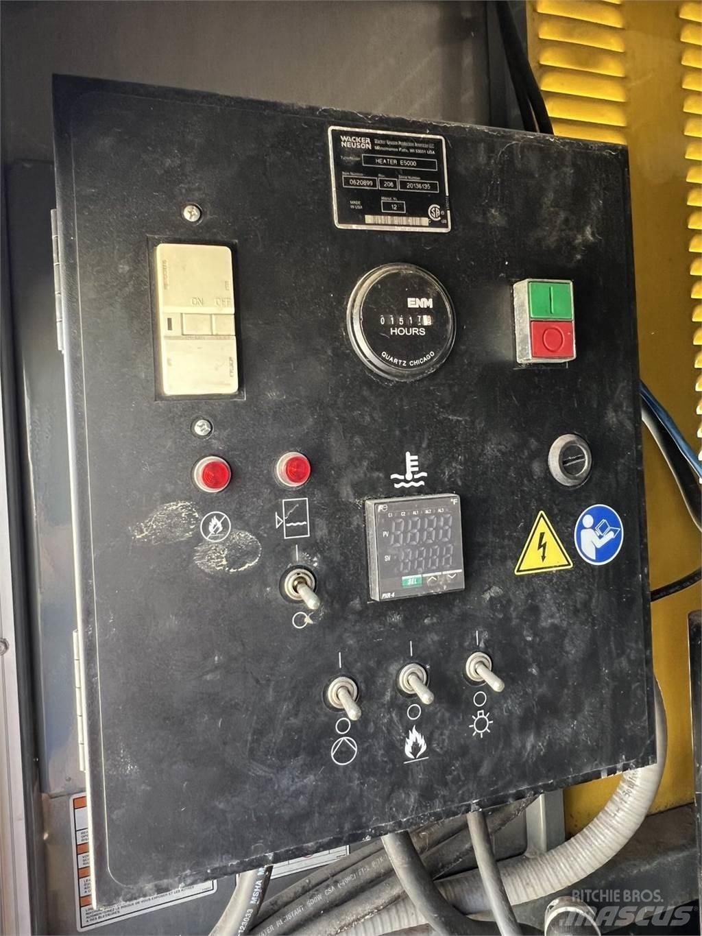 Wacker Neuson E5000 Verhittings en ontdooi apparatuur