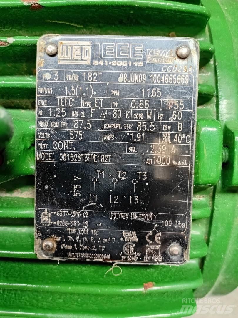  WEG 00152ST3HIE182T Industriële motoren