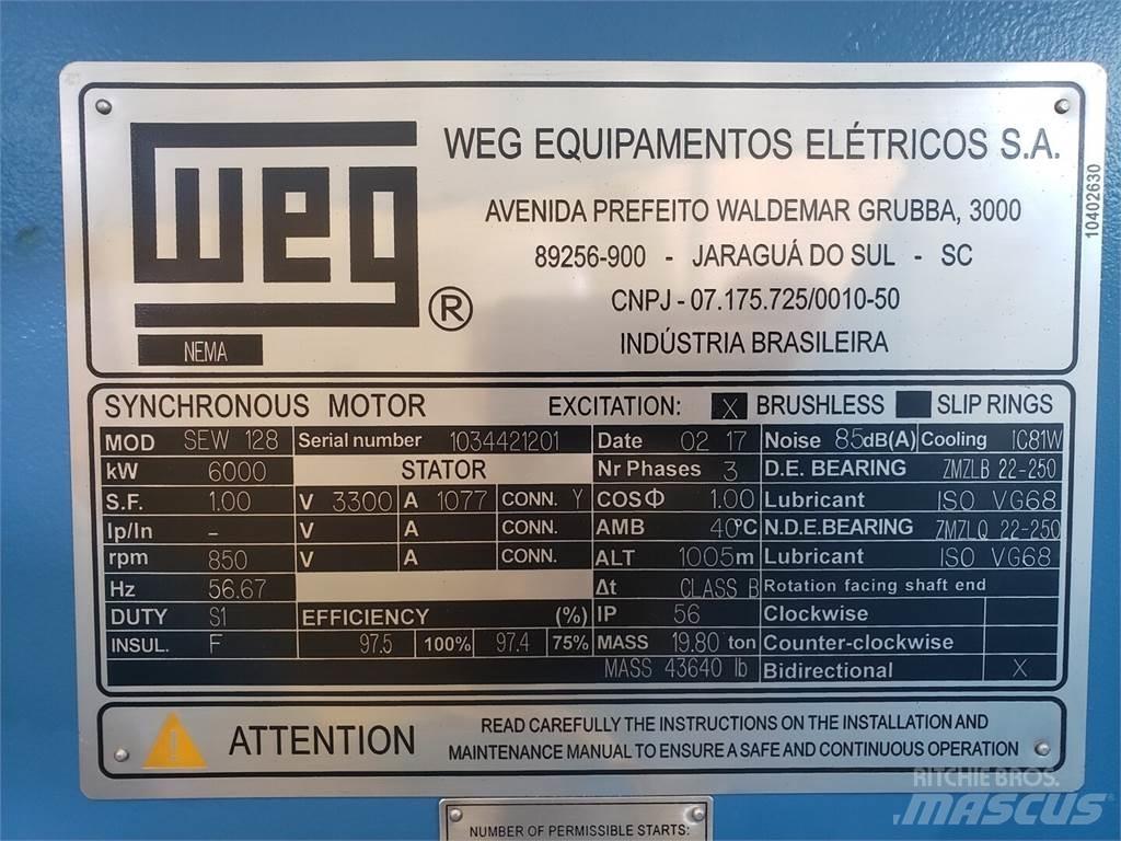  WEG SEW 128 Industriële motoren