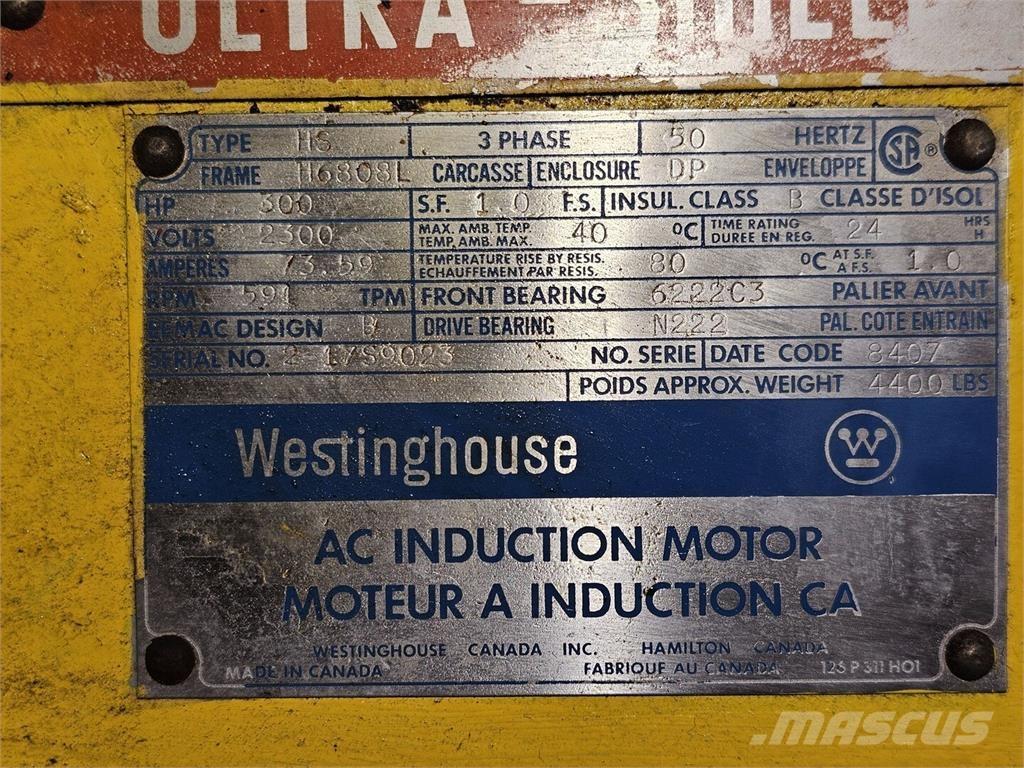 Westinghouse  Industriële motoren
