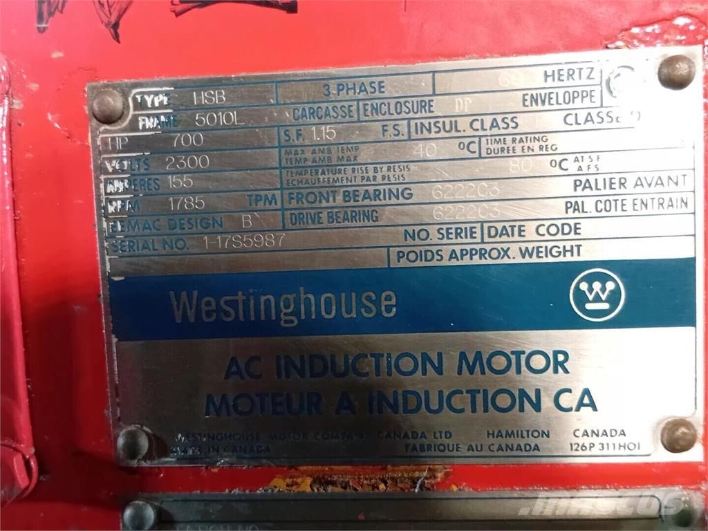 Westinghouse HSB Industriële motoren
