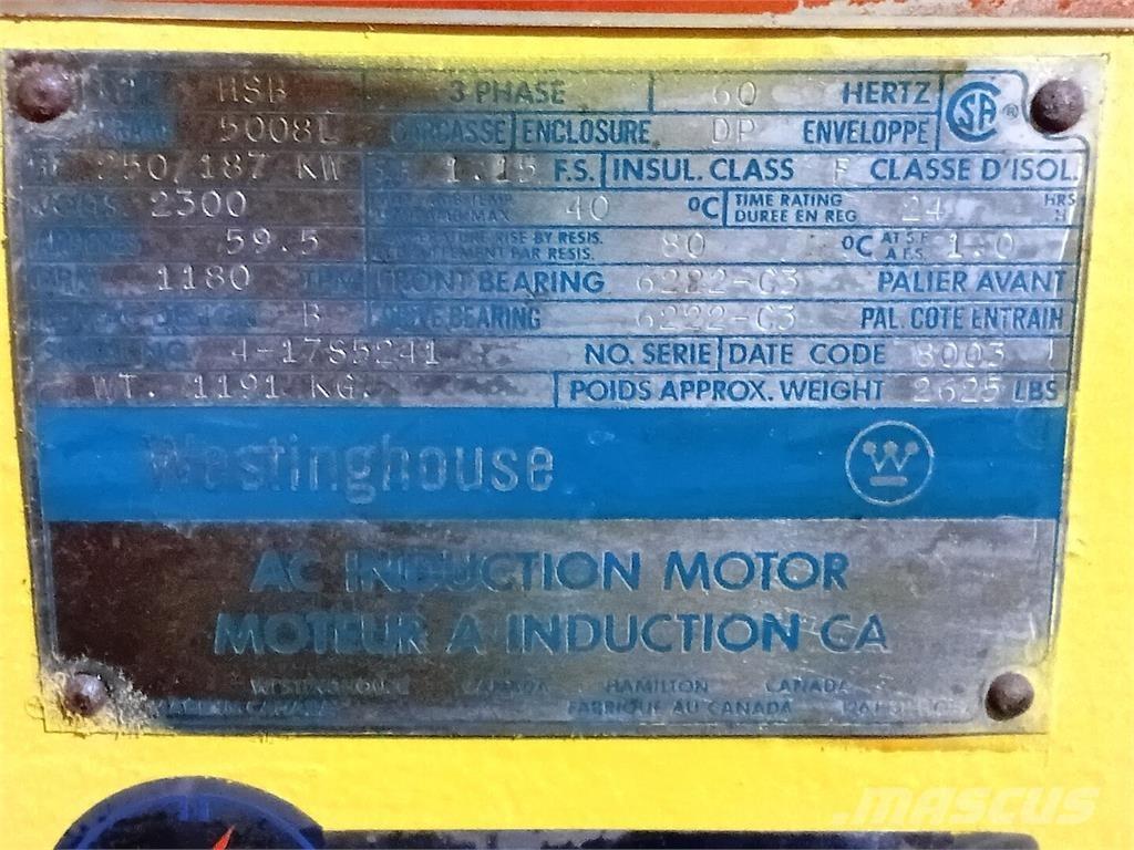 Westinghouse HSB Industriële motoren