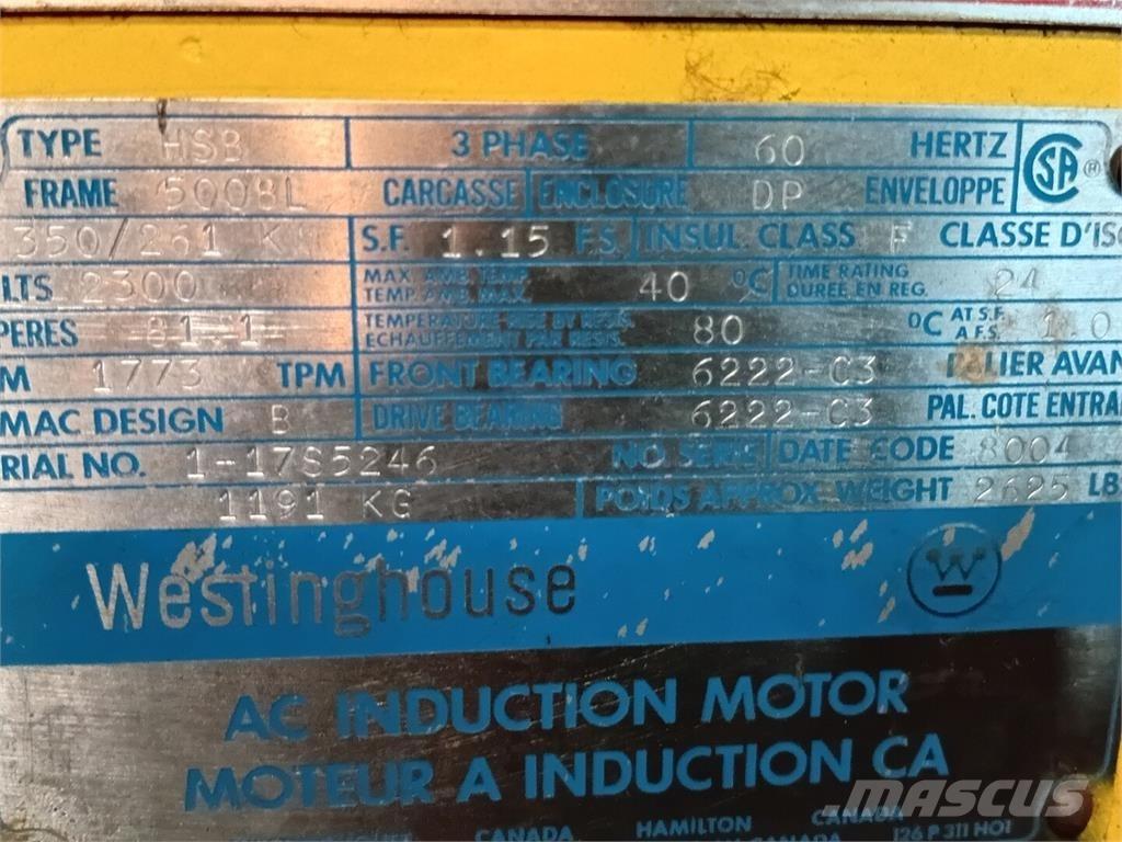 Westinghouse HSB Industriële motoren