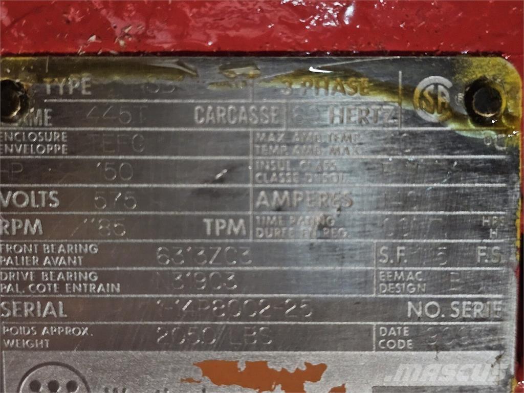 Westinghouse HSB Industriële motoren